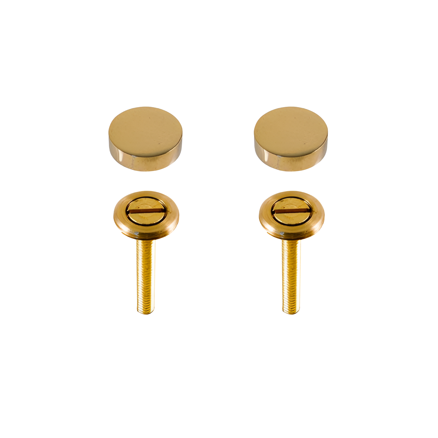 Finishing Buttons for Door Knockers (Set of 2) - Jefferson Brass Company
