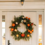 Brass Holly Wreath Hanger