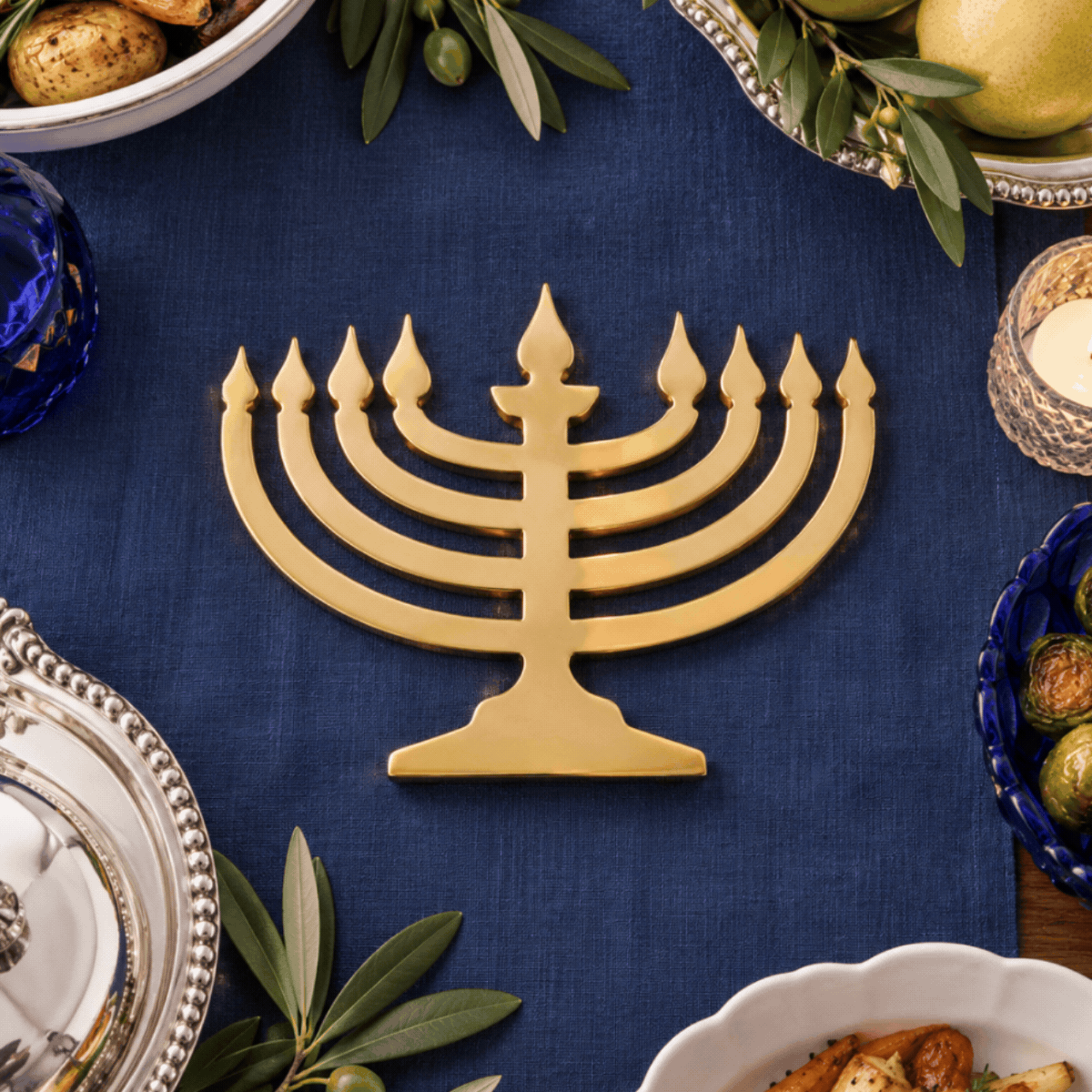 Menorah Trivet - Jefferson Brass Company