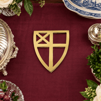 Episcopal Brass Trivet