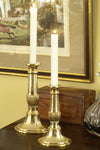 Tulip Grove Brass Candle Holder - Jefferson Brass Company