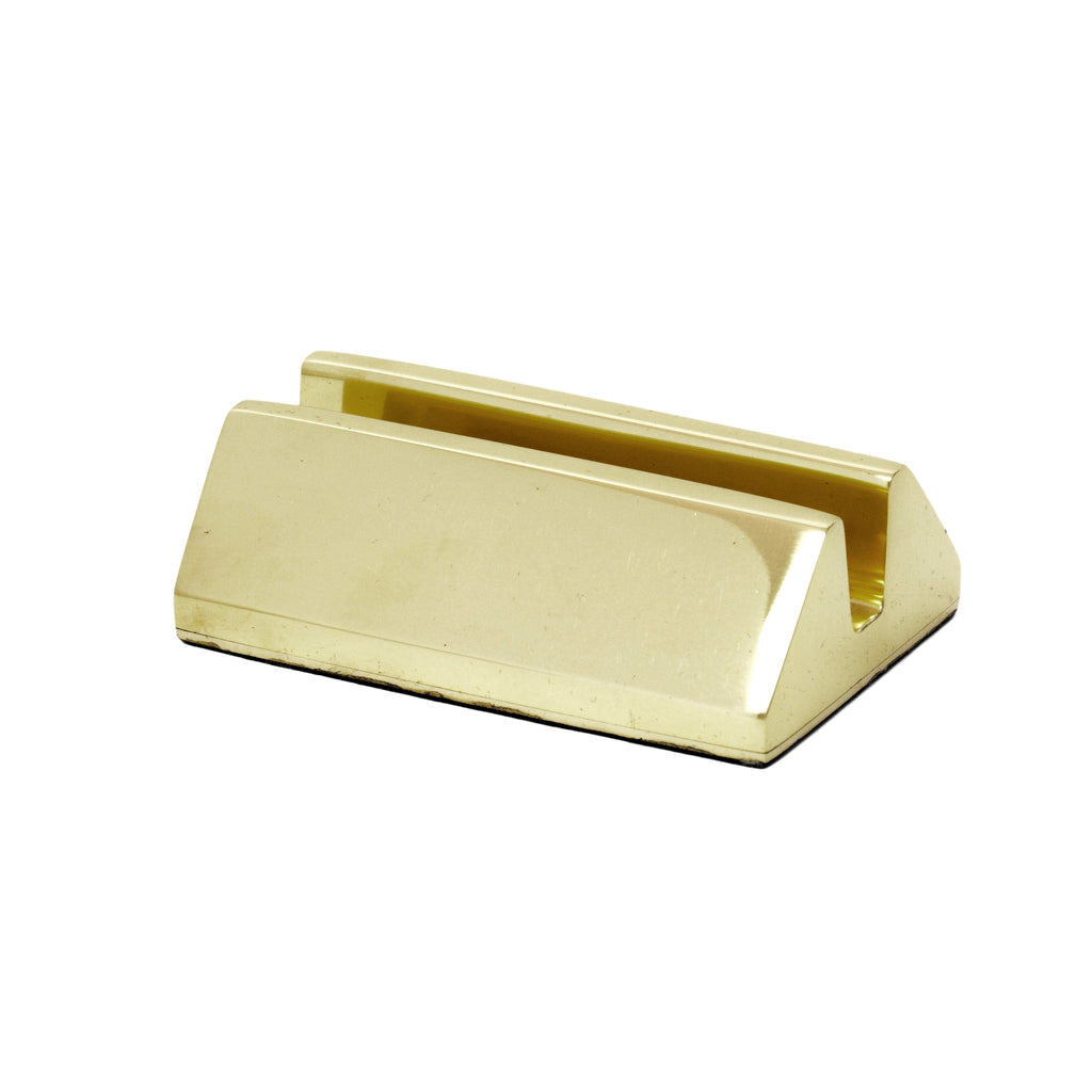 Solid Brass Engraved Business Card Case