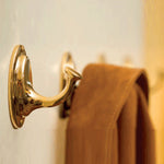 Small Brass Coat Hook - Jefferson Brass Company