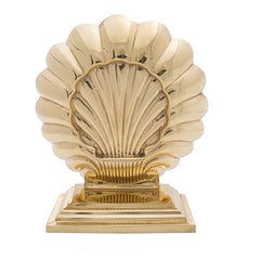 Art Deco Bookend - Double Shell