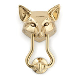 Fox Door Knocker - Jefferson Brass Company