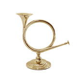 Fox Horn Brass Candlestick - Jefferson Brass Company