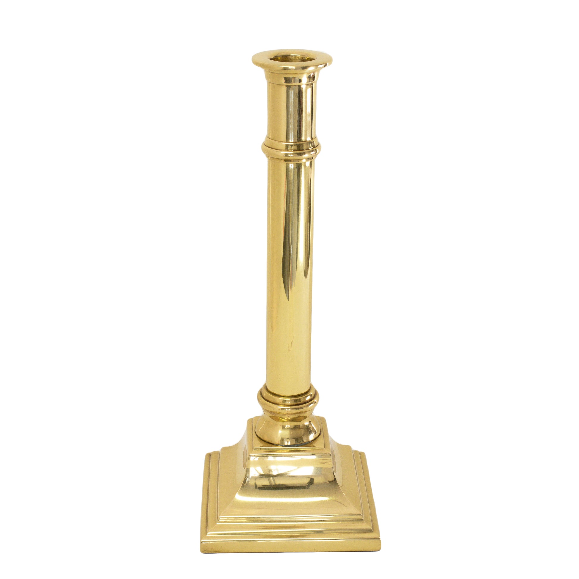 John Marshall Brass Candle Holder - Jefferson Brass Company