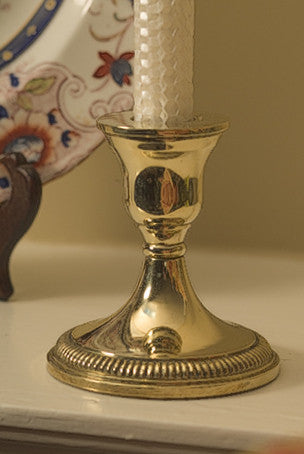 Richmond Corinthian Brass Candle Holder – Jefferson Brass Company