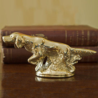 Setter Solid Brass Bottle Opener - Jefferson Brass Company