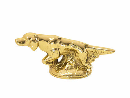 Setter Solid Brass Bottle Opener - Jefferson Brass Company