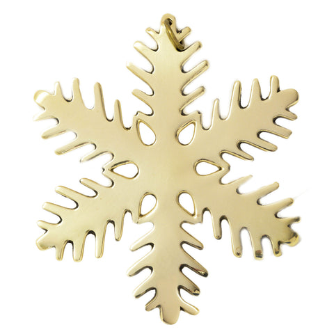 Snowflake Ornament - Jefferson Brass Company