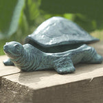 Brass Turtle with Verdigris Patina - Jefferson Brass Company