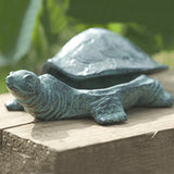 Brass Turtle with Verdigris Patina - Jefferson Brass Company