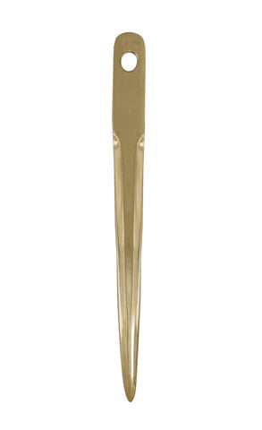 Large Brass Letter Opener with Hole - Jefferson Brass Company