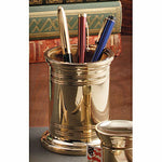 Executive Brass Pencil Cup and Holder - Jefferson Brass Company