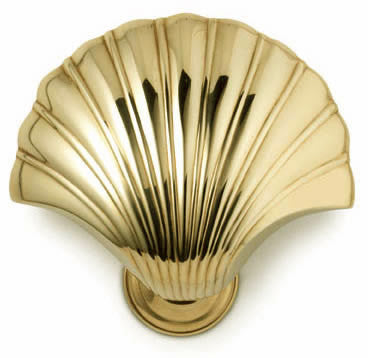 Brass Shell Door Knocker - Jefferson Brass Company Gifts & Brass Decor