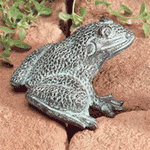 Brass Toad Garden Ornament - Jefferson Brass Company