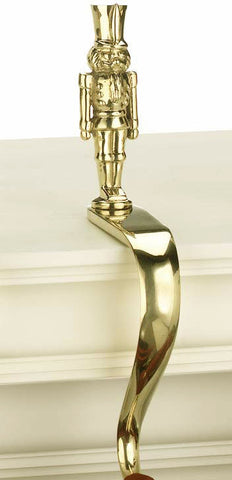 Nutcracker Stocking Holder - Jefferson Brass Company