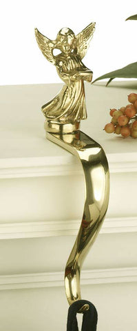 Classic Angel Stocking Holder - Jefferson Brass Company