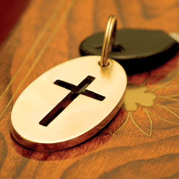 Cross Key Ring - Jefferson Brass Company