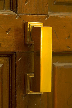 Contemporary Door Knocker - Jefferson Brass Company